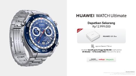 Terjual Lebih dari 10 Ribu Unit dalam 2 Minggu, HUAWEI WATCH GT 4 jadi <i>Smartwatch Stylish</i> Terpopuler di Indonesia!