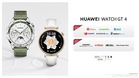 Terjual Lebih dari 10 Ribu Unit dalam 2 Minggu, HUAWEI WATCH GT 4 jadi <i>Smartwatch Stylish</i> Terpopuler di Indonesia!
