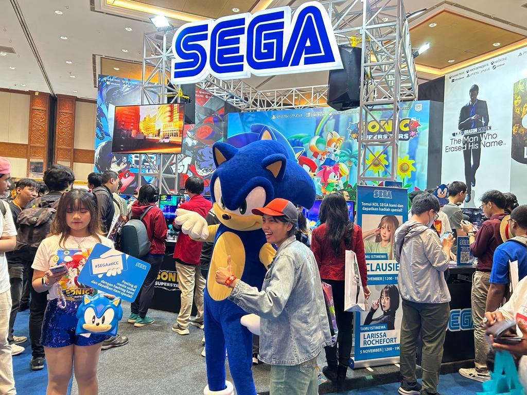 Sega Meriahkan Indonesia Comic Con 2023 dengan Berbagai Aktivitas