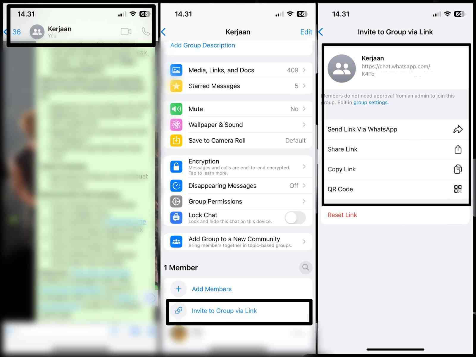 Cara Membuat Grup WA dan Link untuk Undang Pengguna Lain