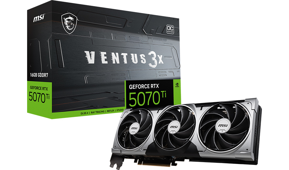 MSI Umumkan Lini Kartu Grafis Nvidia GeForce RTX 5070 Ti Series