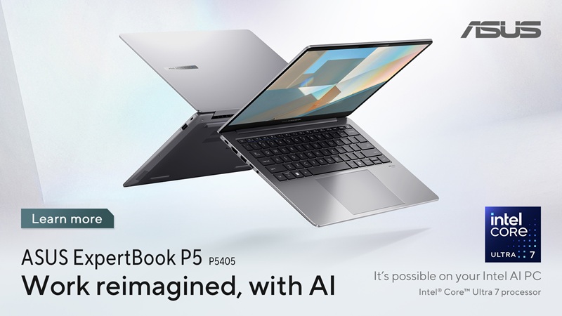 Asus ExpertBook P5 Rilis di Indonesa, Bawa Copilot+ PC untuk Bisnis
