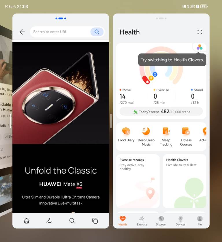 HUAWEI Mate X6: <i>Multitasking</i> dan Instalasi Aplikasi Google Mudah dalam 3 Langkah
