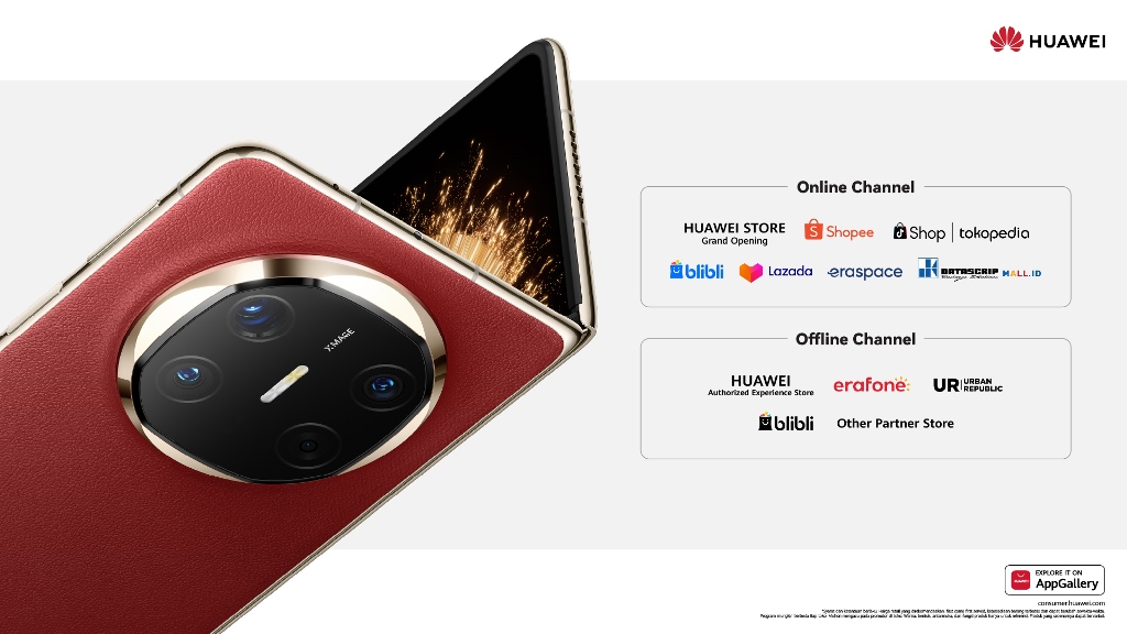 HUAWEI Mate X6 Ramping dan Tangguh Hadir dengan Arsitektur Unik, Solusi Problem Ponsel Lipat
