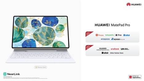 HUAWEI MatePad Pro 12.2 Diluncurkan dengan Terobosan Baru Lebih Dari Laptop: Layar Tandem OLED Terbaik Dunia dan Keyboard Jenius