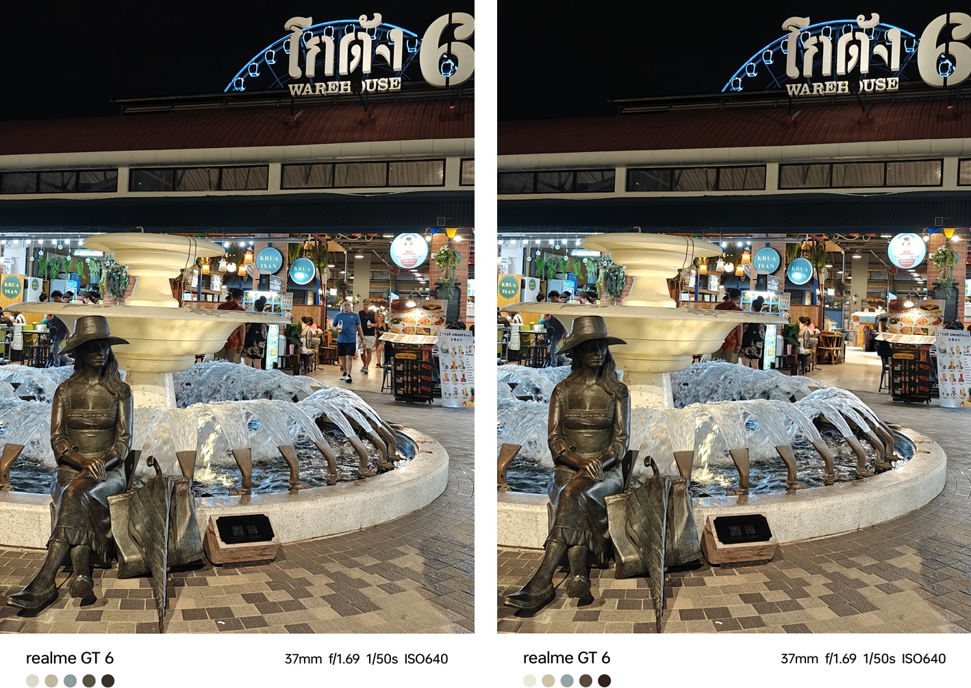 Menjajal Bidikan Malam dari Kamera realme GT 6 di Asiatique