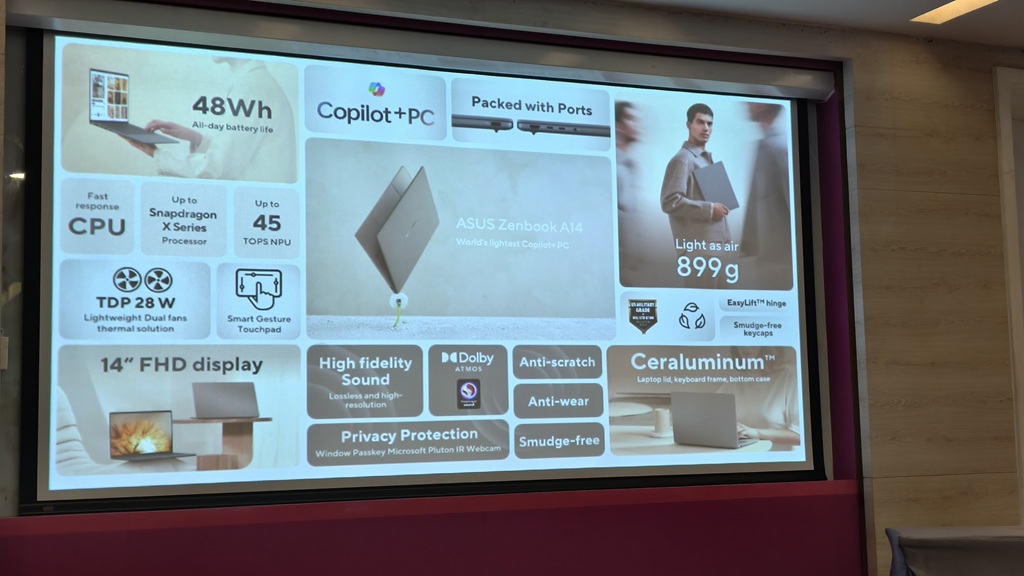 Asus Zenbook A14, Laptop Copilot+ PC Paling Ringan Pertama di Indonesia