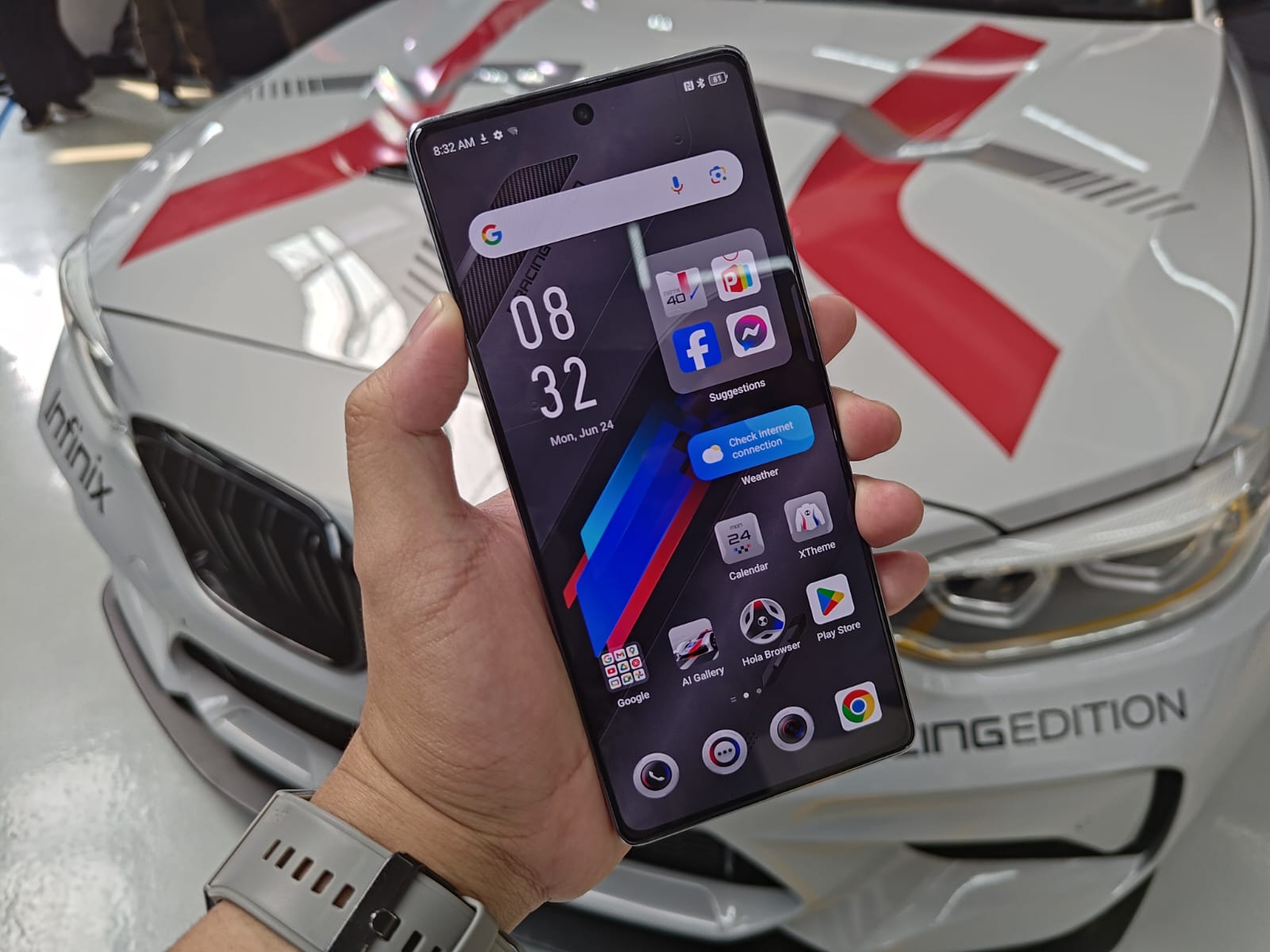 Review Infinix Note 40 Racing Edition, Tampilan Gaming Puas di Harga