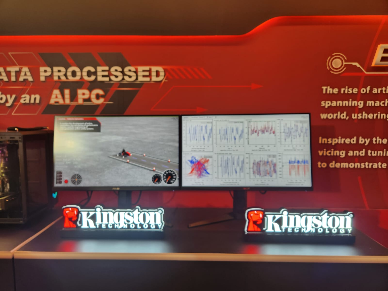 Booth Kingston di Computex 2024 Punya Nuansa Pembalap