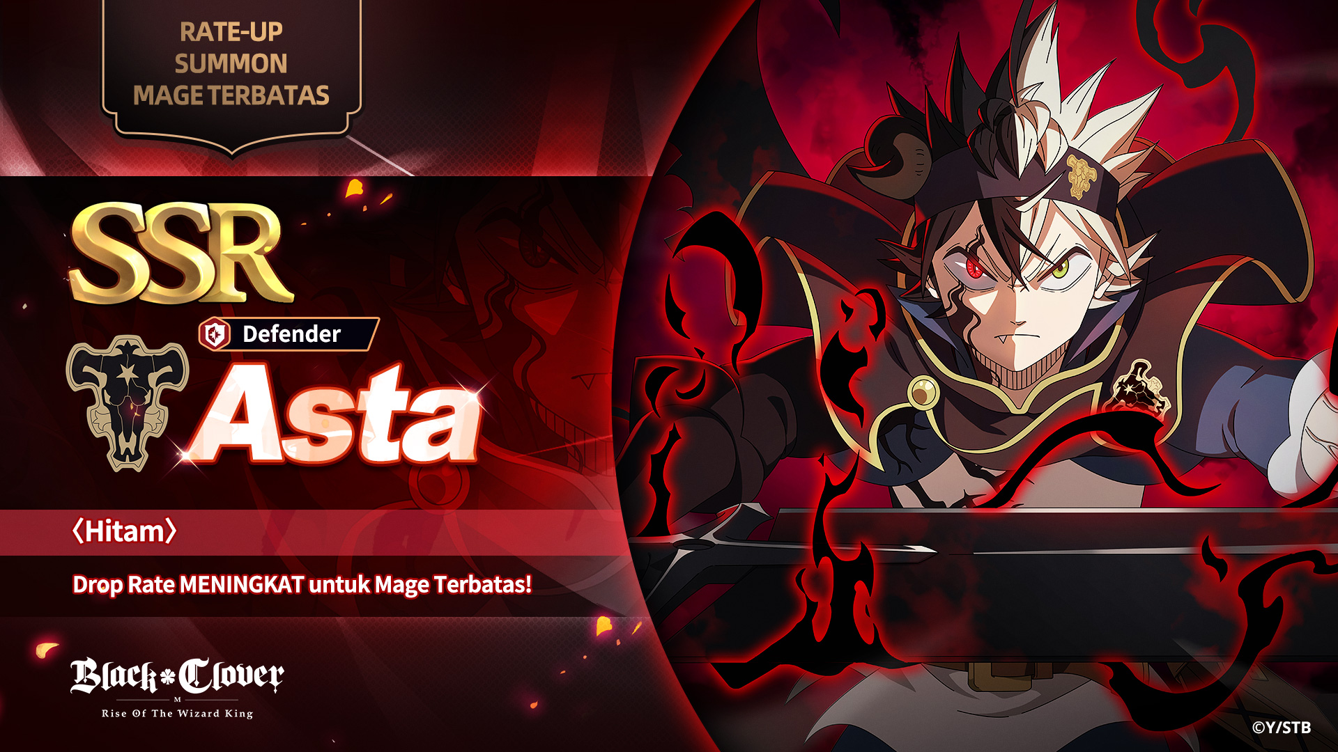Defender Terkuat SSR Asta Masuk Black Clover M: Rise of The Wizard King