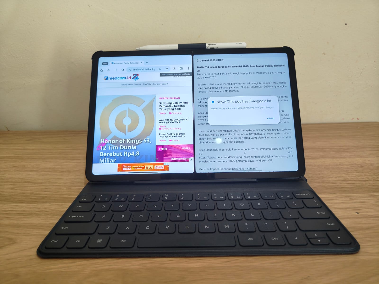 Review Poco Pad, Debut Tablet Buat Gaming dan Produktivitas
