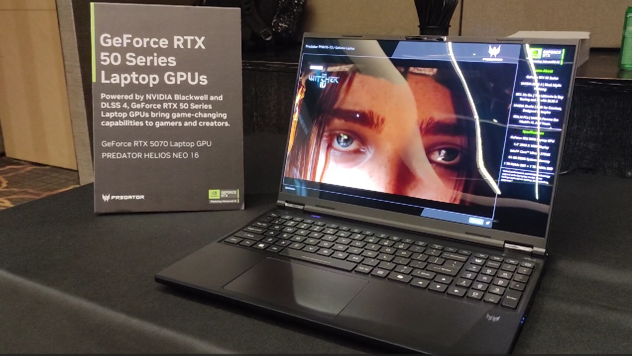 NVIDIA Pamer Jajaran Laptop Bermesin Grafis Seri RTX 50