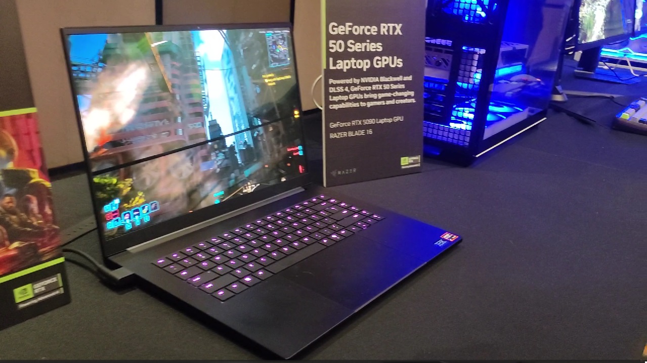 NVIDIA Pamer Jajaran Laptop Bermesin Grafis Seri RTX 50