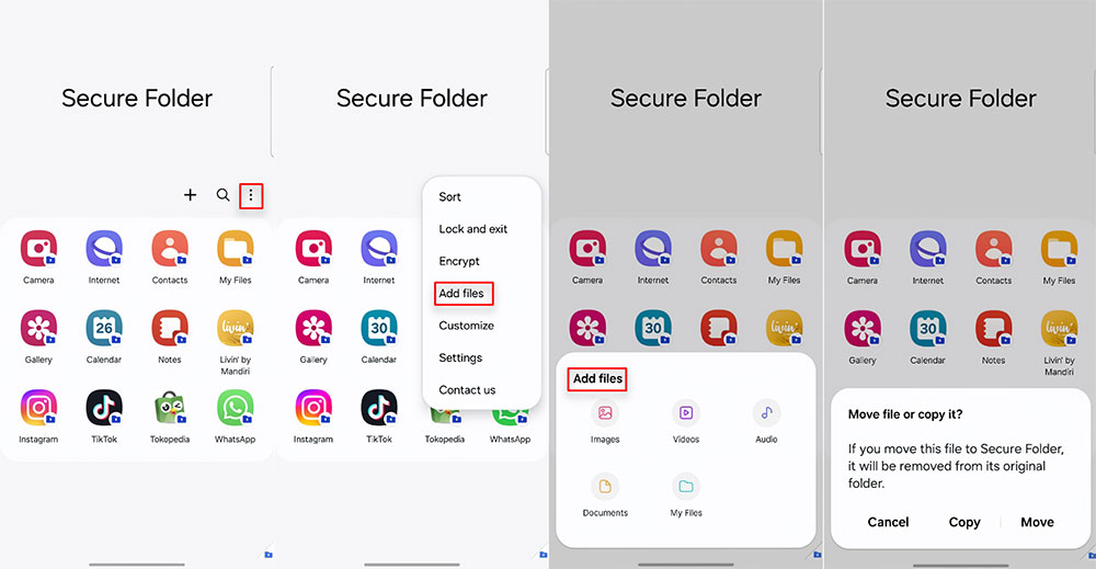 Secure Folder, Cara Mudah Galaxy A55 5G Lindungi Data