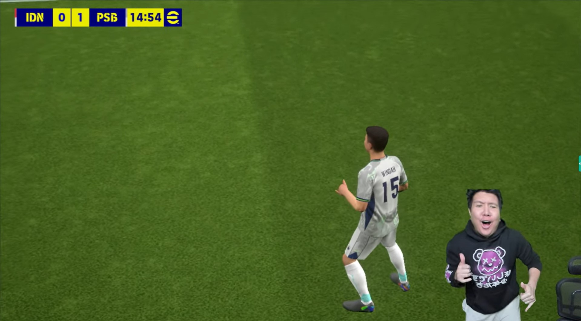 Momen Epik Windah Basudara Review Karakternya Sendiri di eFootball: <i>My Dream Come True</i>