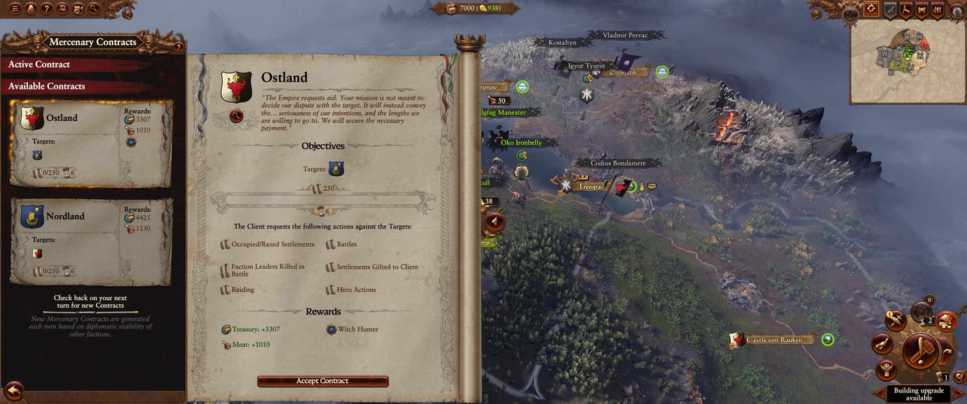 Ogre Perkasa di Total War: Warhammer III - Omens of Destruction