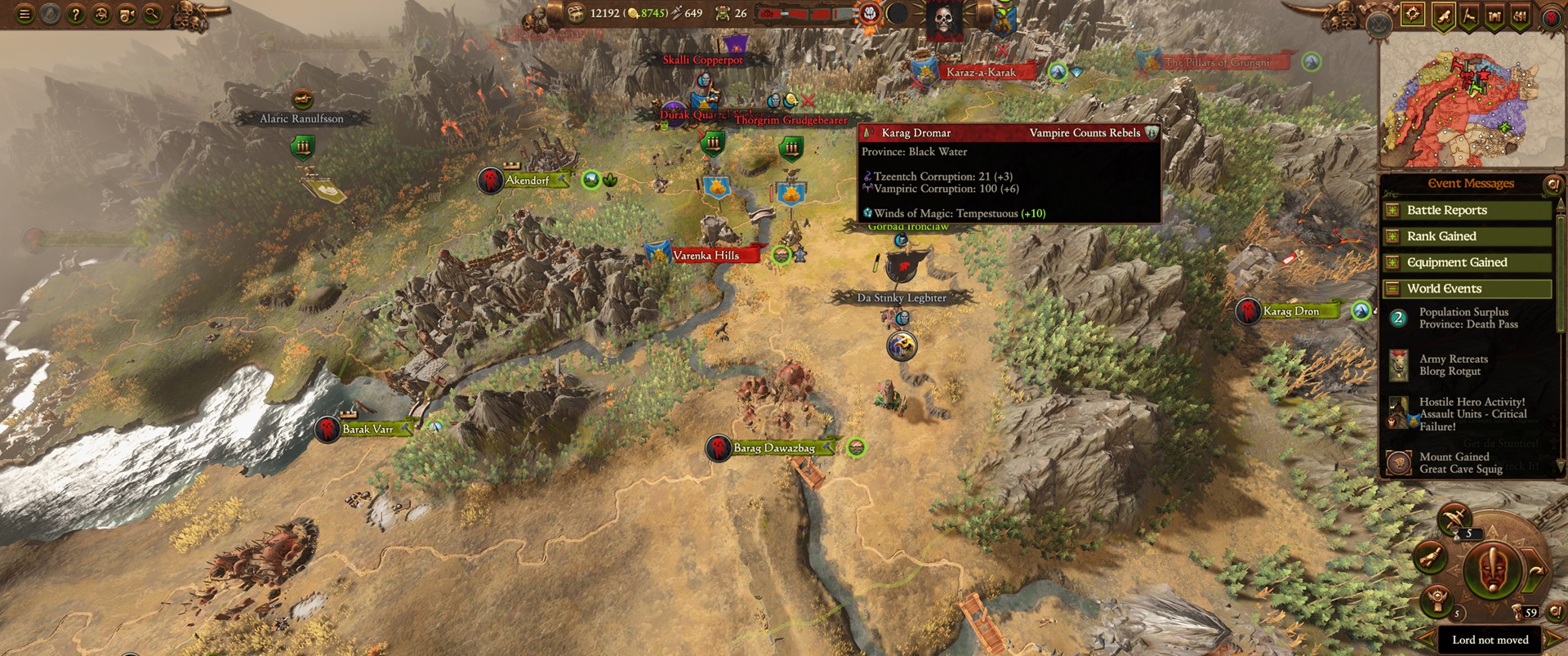 Ogre Perkasa di Total War: Warhammer III - Omens of Destruction