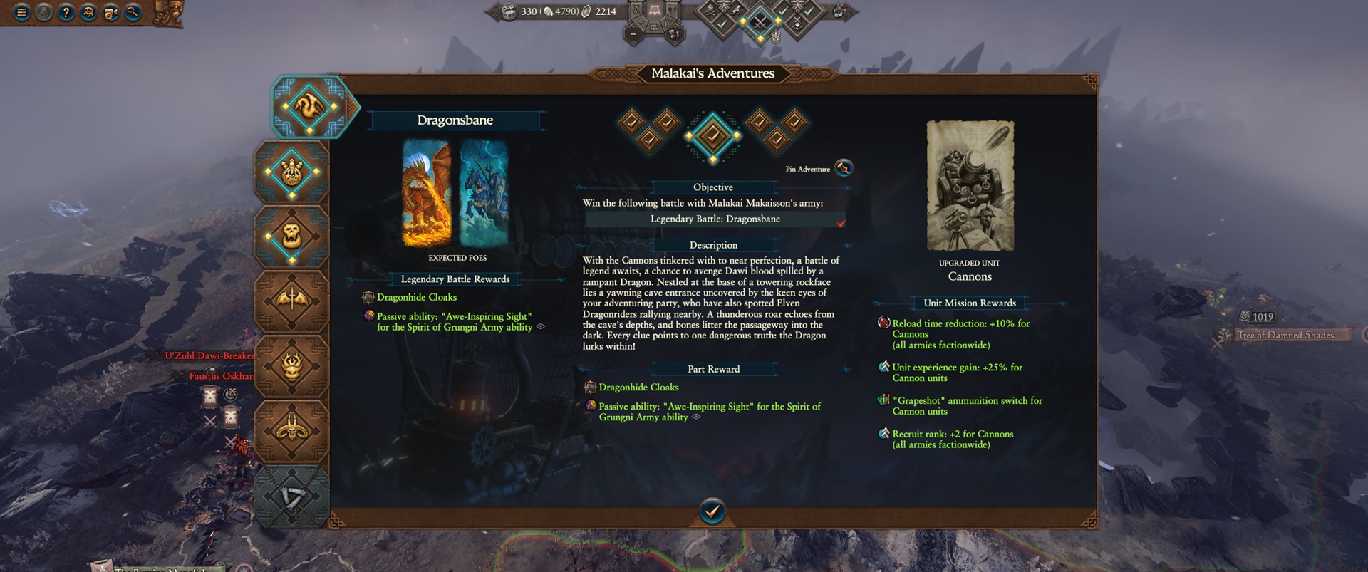 Total War: Warhammer III - Thrones of Decay, Campaign Makin Seru