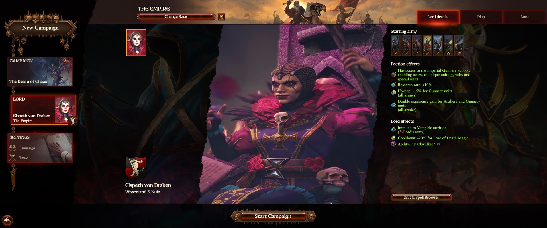 Total War: Warhammer III - Thrones of Decay, Campaign Makin Seru