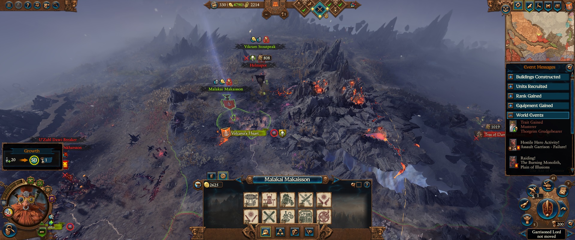 Total War: Warhammer III - Thrones of Decay, Campaign Makin Seru