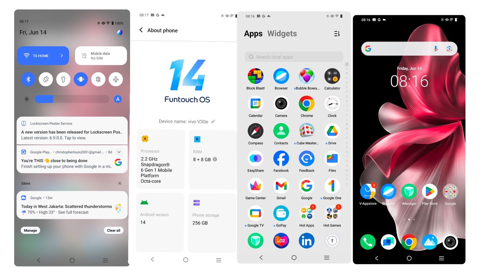 Vivo V30e, Daya Tahan Baterai dan Kualitas Kamera Maksimal