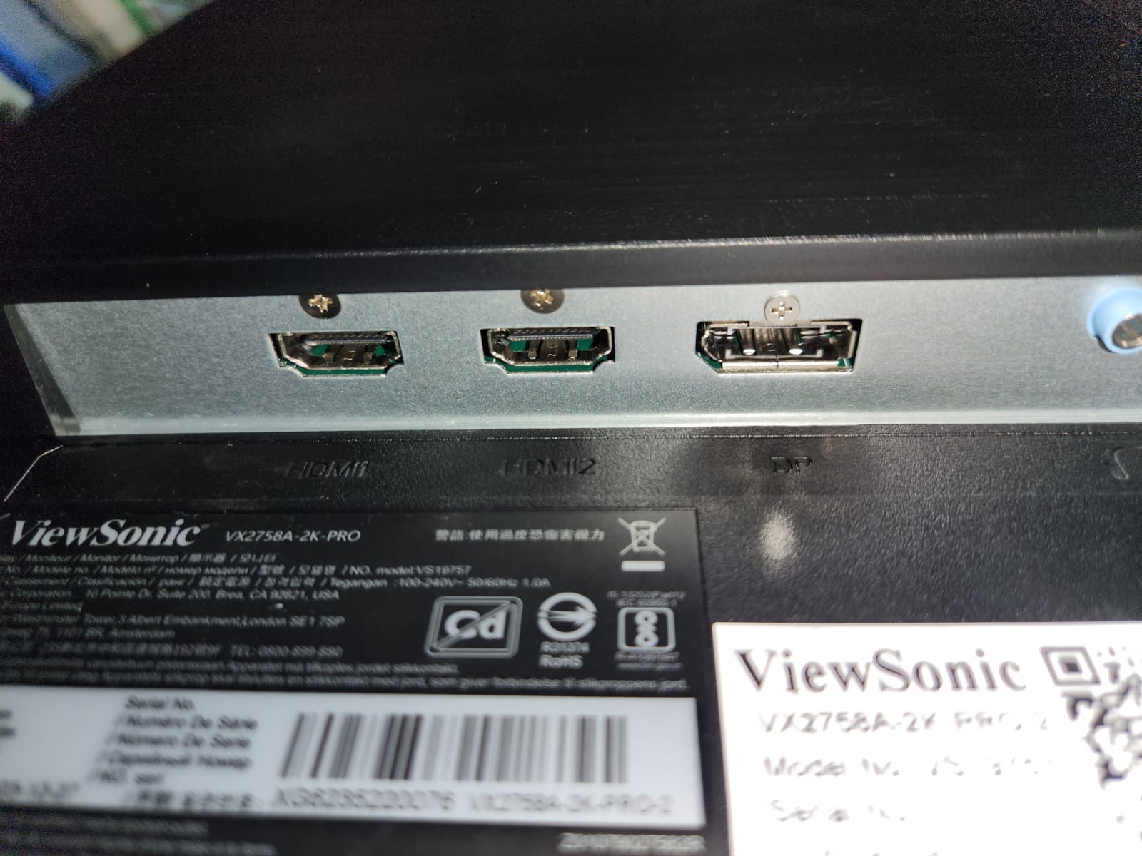 Monitor Gaming ViewSonic Omni VX2758A-2K-Pro, Spesifikasi dan Harganya Pantas Dibeli!
