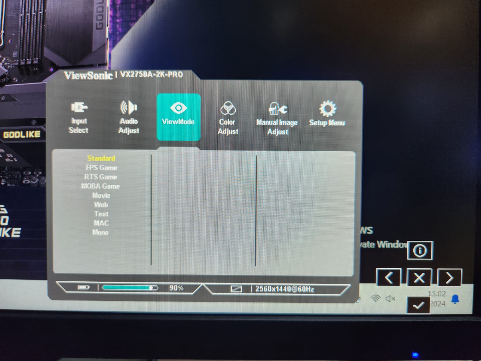 Monitor Gaming ViewSonic Omni VX2758A-2K-Pro, Spesifikasi dan Harganya Pantas Dibeli!