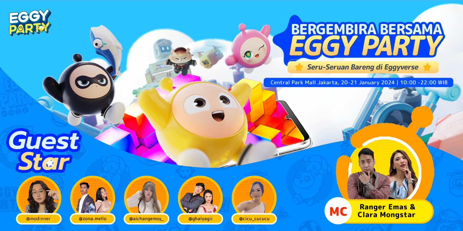 Eggy Party dan NetEase Gelar Event Offline dan Misi Berhadiah