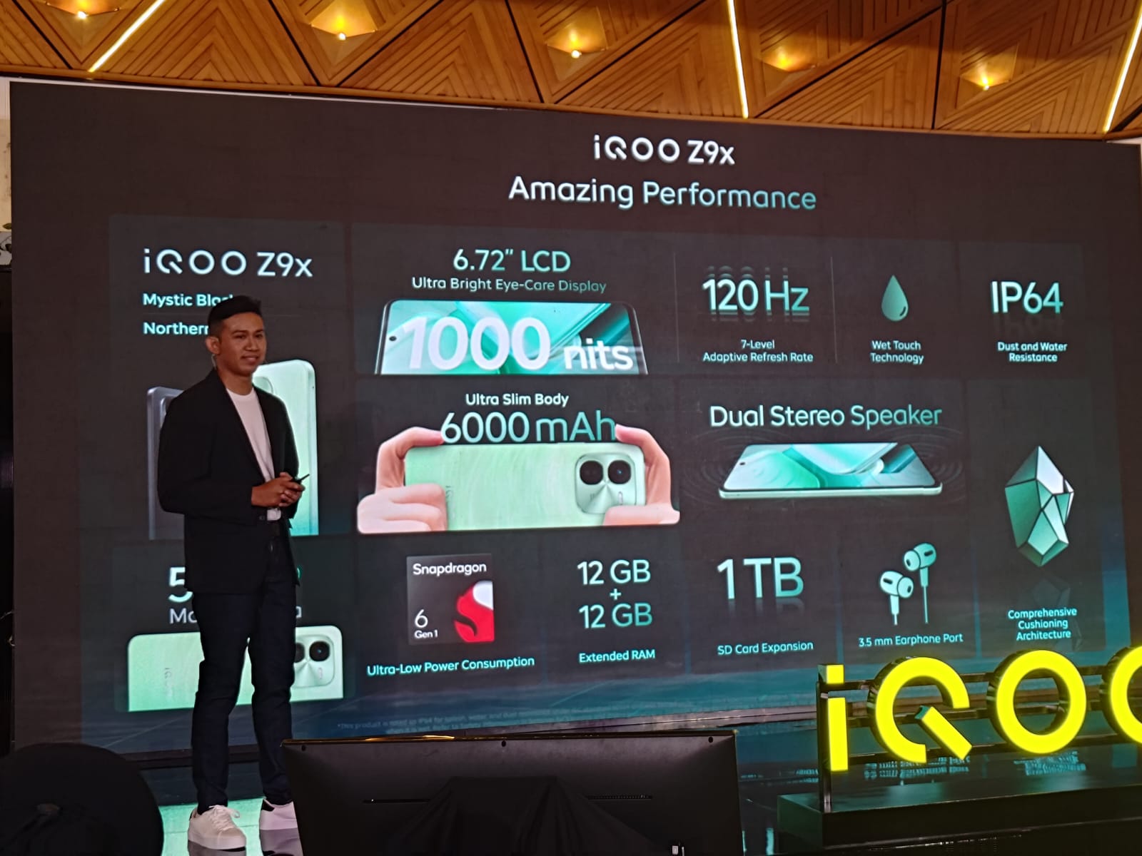 Spesifikasi dan Harga iQoo Z9x, Jagokan Snapdragon 6 Gen 1