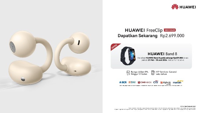 Resmi Diluncurkan Hari Ini! HUAWEI WATCH FIT 3 Bawa Fitur Kesehatan dan Olahraga Canggih dalam Desain <i>Stylish</i> nan <i>Edgy</i>