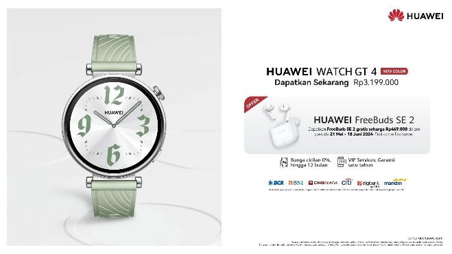Resmi Diluncurkan Hari Ini! HUAWEI WATCH FIT 3 Bawa Fitur Kesehatan dan Olahraga Canggih dalam Desain <i>Stylish</i> nan <i>Edgy</i>
