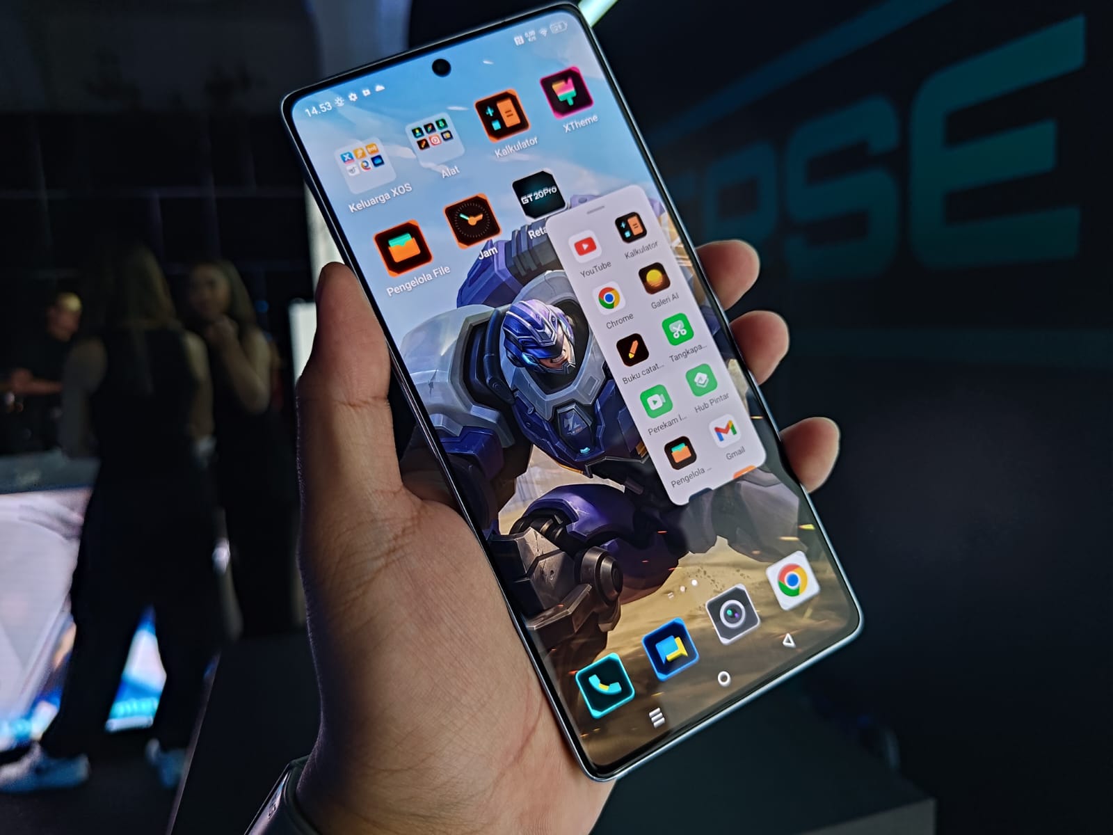 Infinix GT 20 Pro 5G Jadi Hape Gaming Premium Terjangkau, Tampilan Futuristik