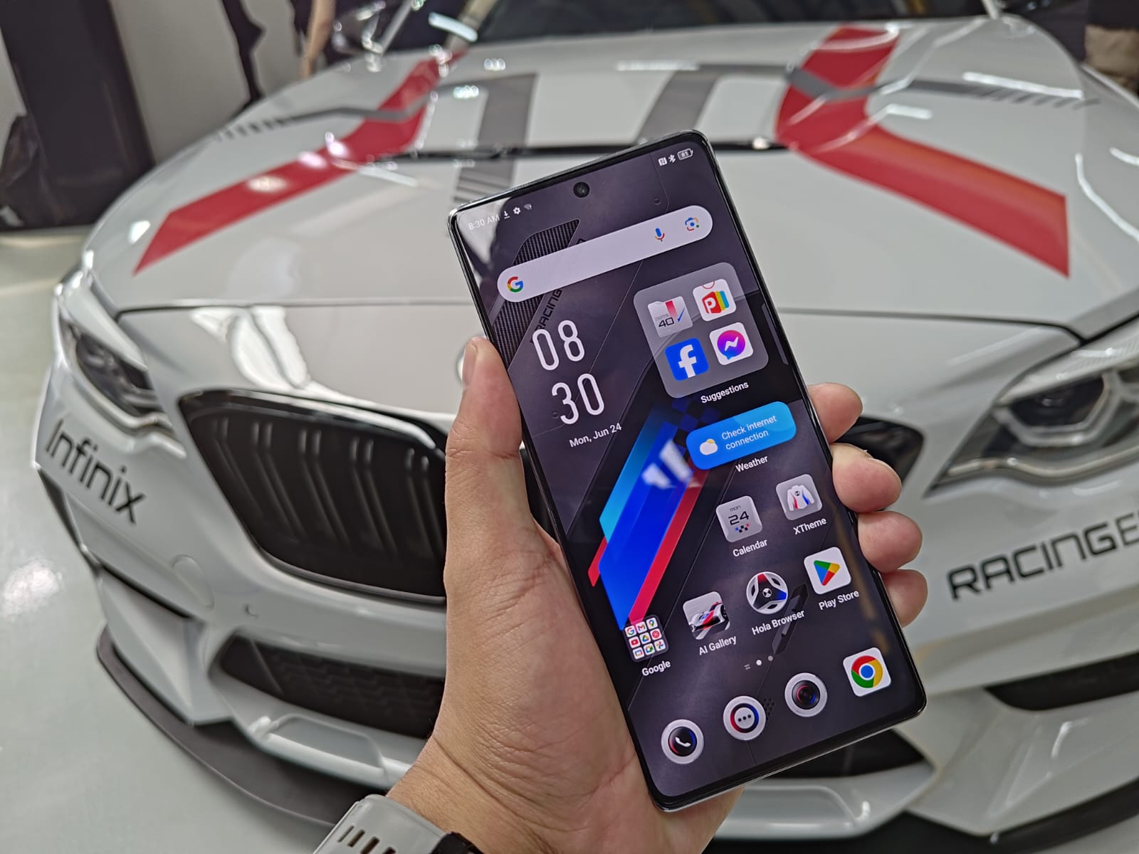 Infinix Bawa Tampilan Racing Edition BMW ke Semua Note 40 Series