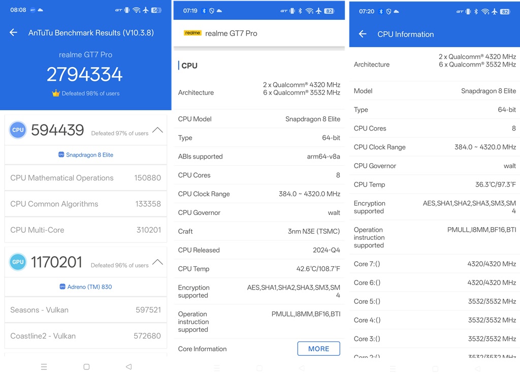 Menguji Performa Snapdragon 8 Elite di realme GT7 Pro