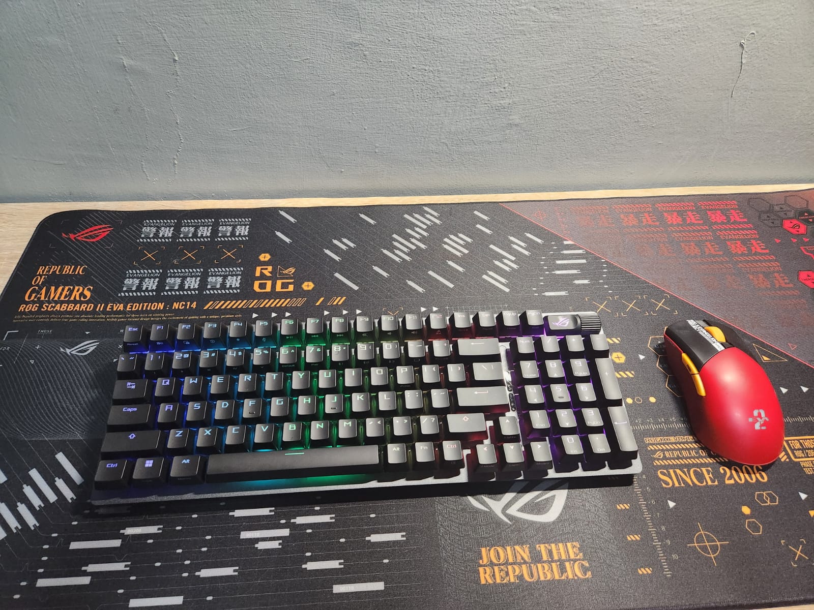 Asus ROG Scabbard II EVA Edition, Kombinasi Gaming dan Anime Sempurna