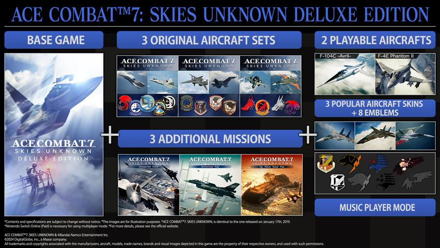 Ace Combat 7: Skies Unknown Deluxe Edition Menuju Nintendo Switch 11 Juli