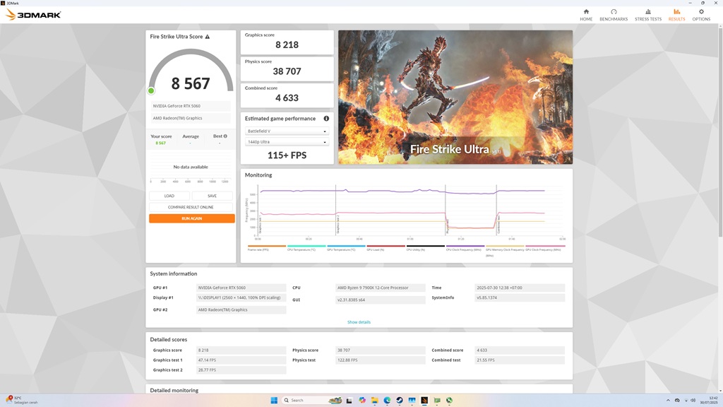Kombinasi Gigabyte B850 Aorus Stealth Ice dan GeForce RTX 5060 Eagle OC Ice Hadirkan PC Gaming Mumpuni
