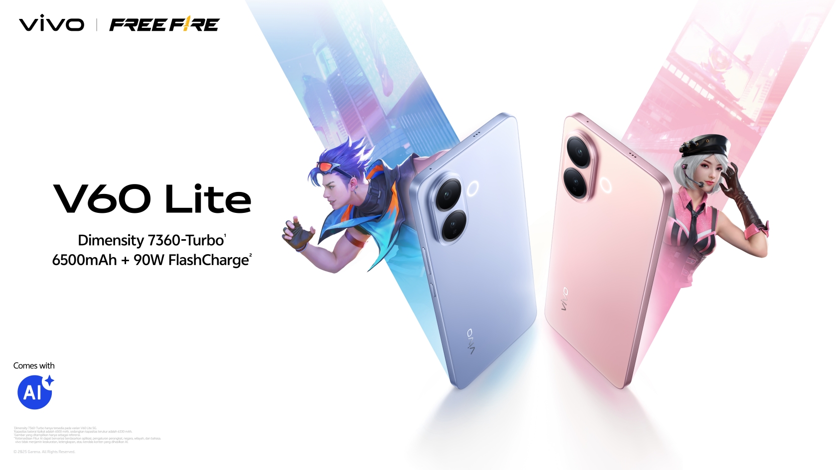 vivo V60 Lite Resmi Hadir di Indonesia, Ini Spesifikasi dan Harganya