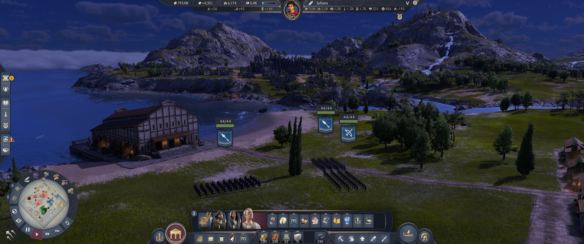 Anno 117: Pax Romana, Bangun Kejayaan di Dunia Albion