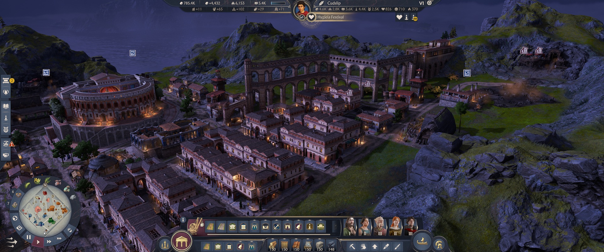 Anno 117: Pax Romana, Bangun Kejayaan di Dunia Albion