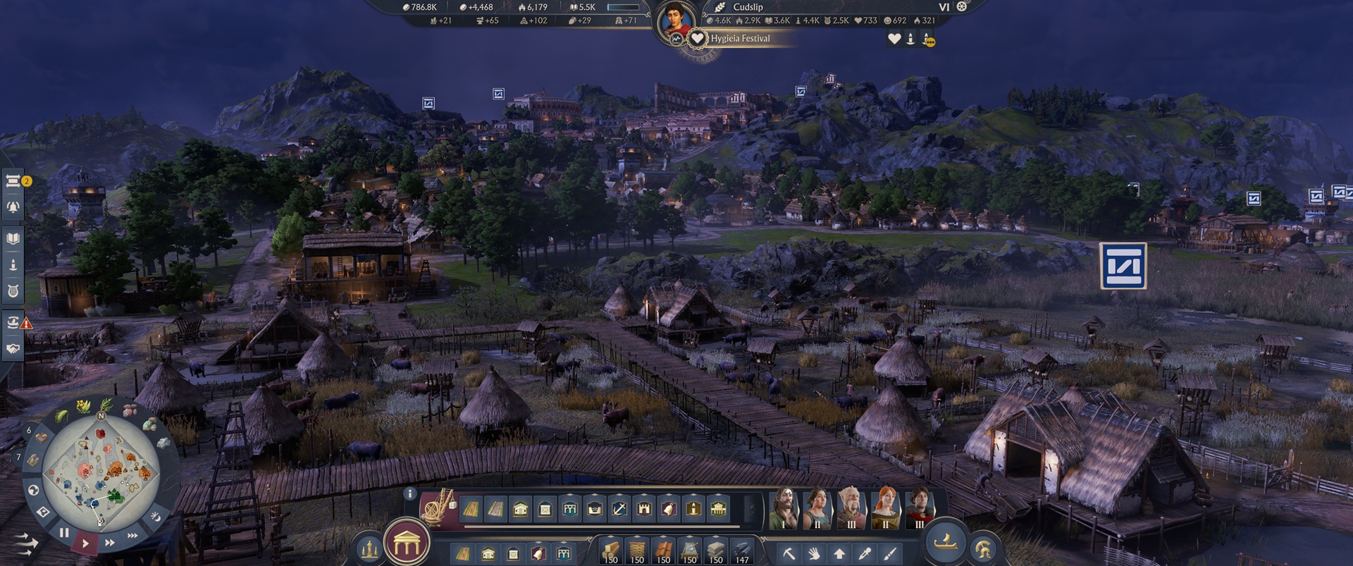 Anno 117: Pax Romana, Bangun Kejayaan di Dunia Albion