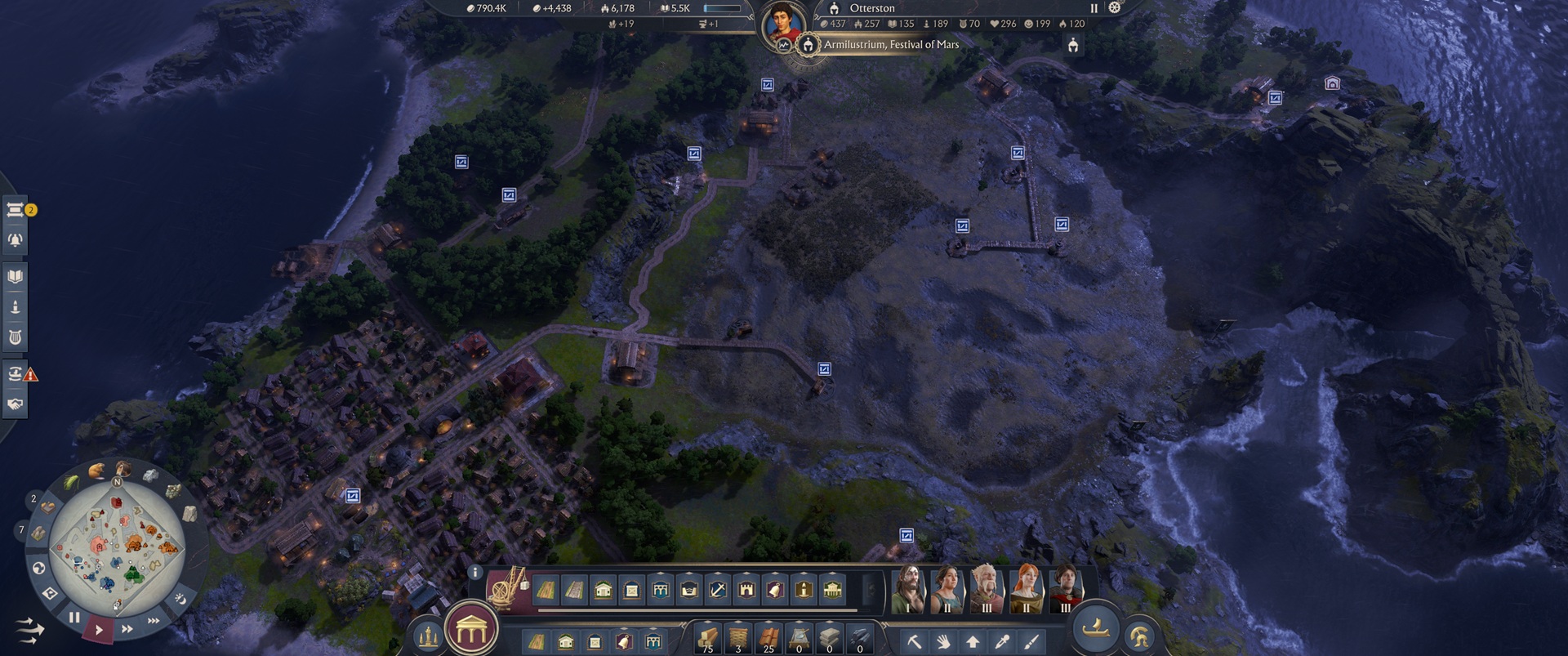 Anno 117: Pax Romana, Bangun Kejayaan di Dunia Albion