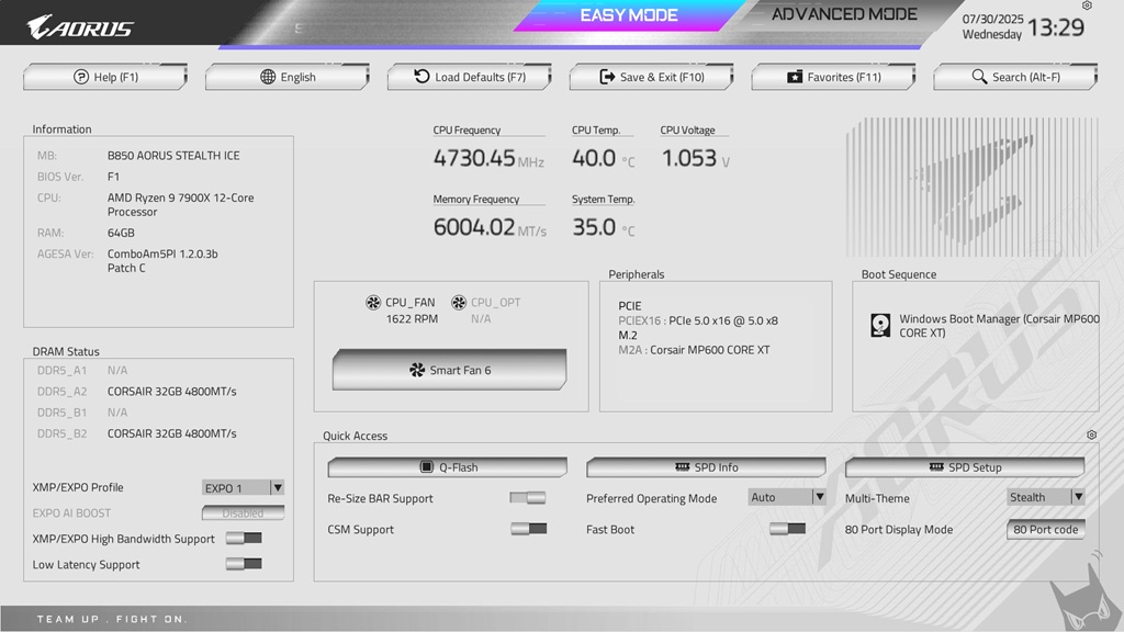 Kombinasi Gigabyte B850 Aorus Stealth Ice dan GeForce RTX 5060 Eagle OC Ice Hadirkan PC Gaming Mumpuni