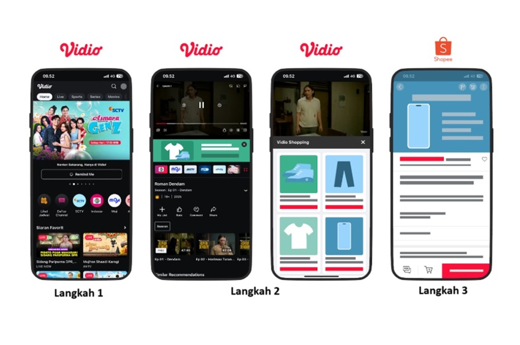 Shopee & Vidio Ubah Cara Belanja Digital Lewat Integrasi Fitur Vidio Shopping