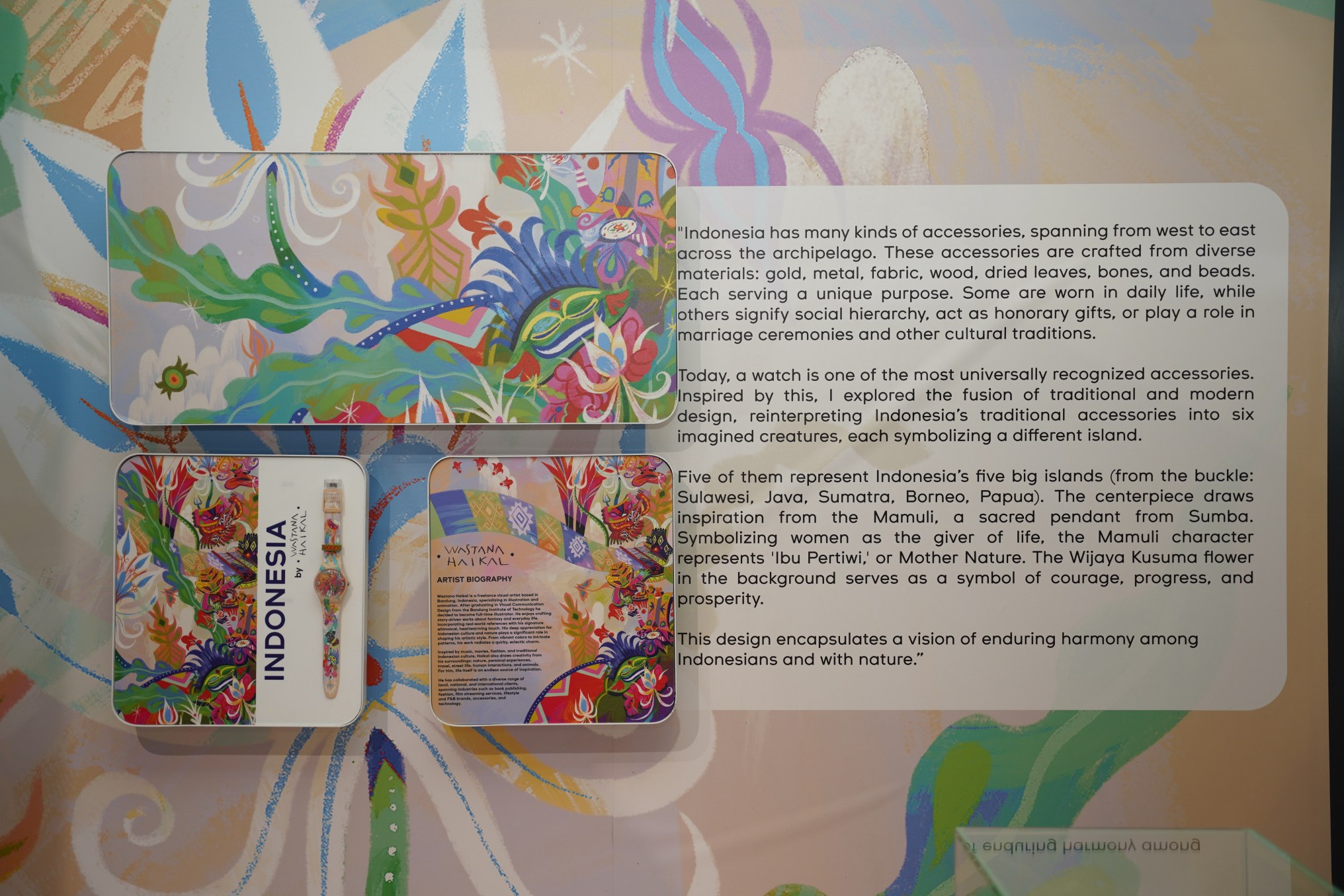Kolaborasi Swatch dan Wastana Haikal Hadirkan ZEITARUM, Persembahan untuk Indonesia