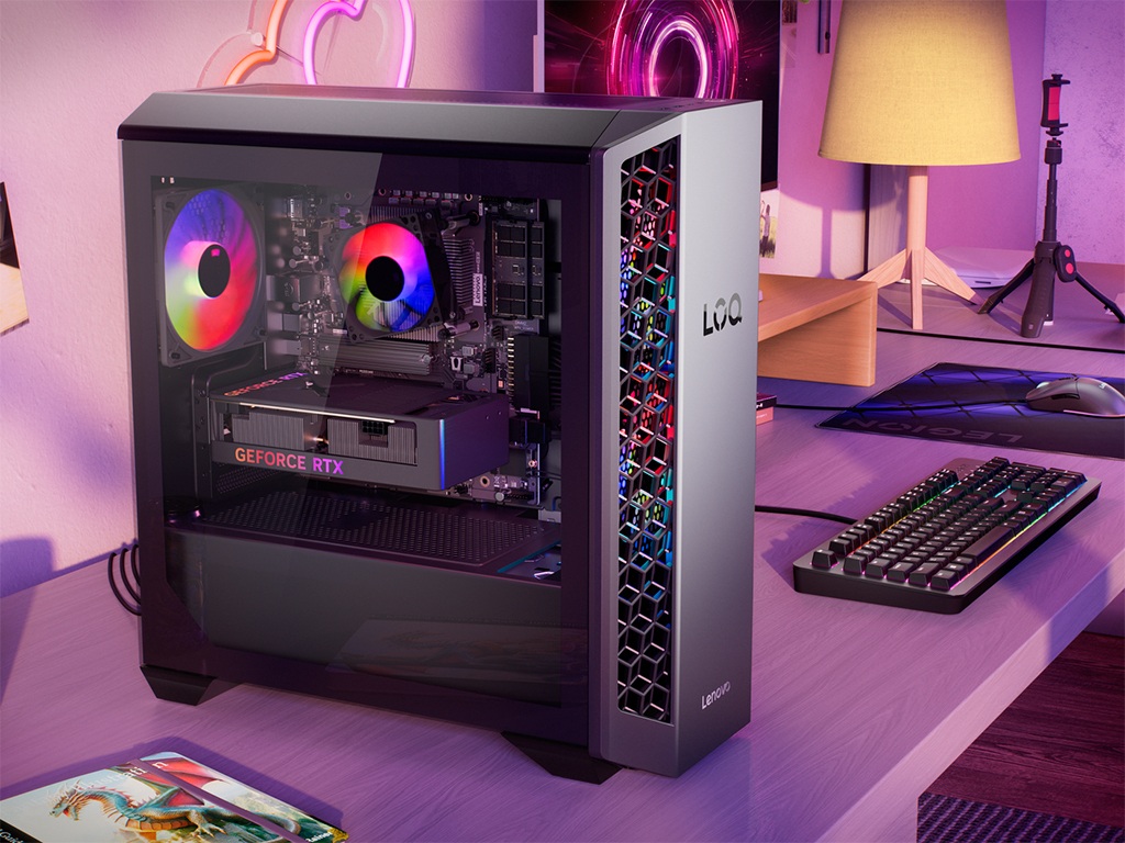 Lenovo Pamer Monitor Legion Pro dan PC Gaming LOQ Tower