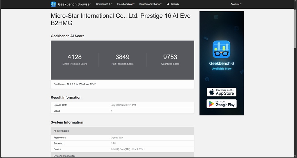 Alasan Laptop dengan Intel Core Ultra 200H Series Punya Performa Terbaik