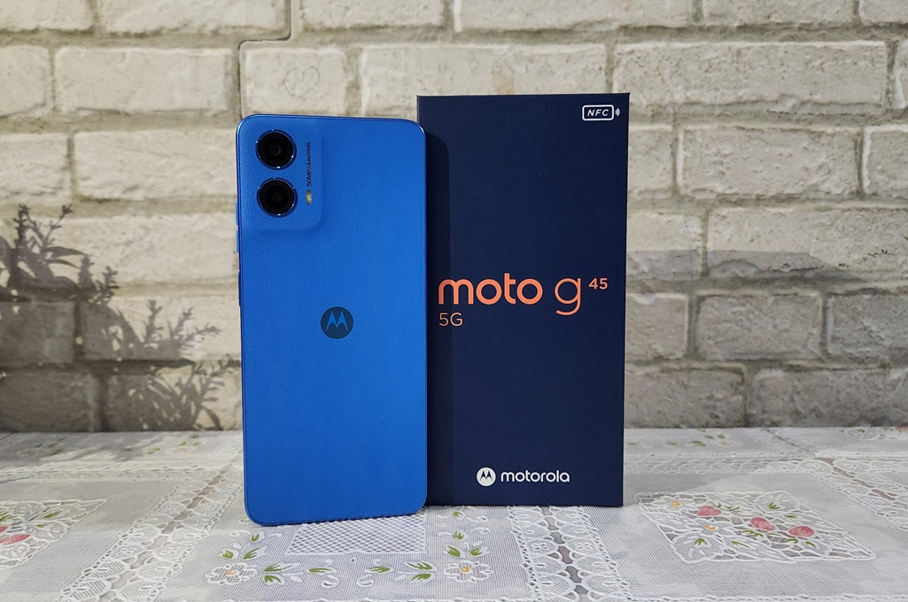 Motorola G45 5G, Nyaman Digunakan