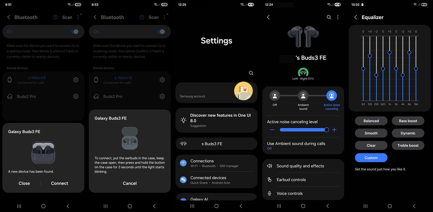 Samsung Galaxy Buds3 FE, Daya Tahan Baterai Lebih Lama