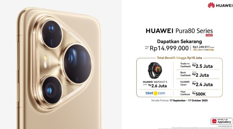 Inovasi Abadi, Momen Tak Tertandingi, HUAWEI Pura 80 Series Hadirkan Dual Switchable Zoom Pertama di Industri dan Akurasi Warna Tinggi